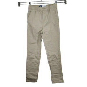 Old Navy Khaki Chino Pants Tapered Flex Boys Size XL 14 16 Uniform School Pocket